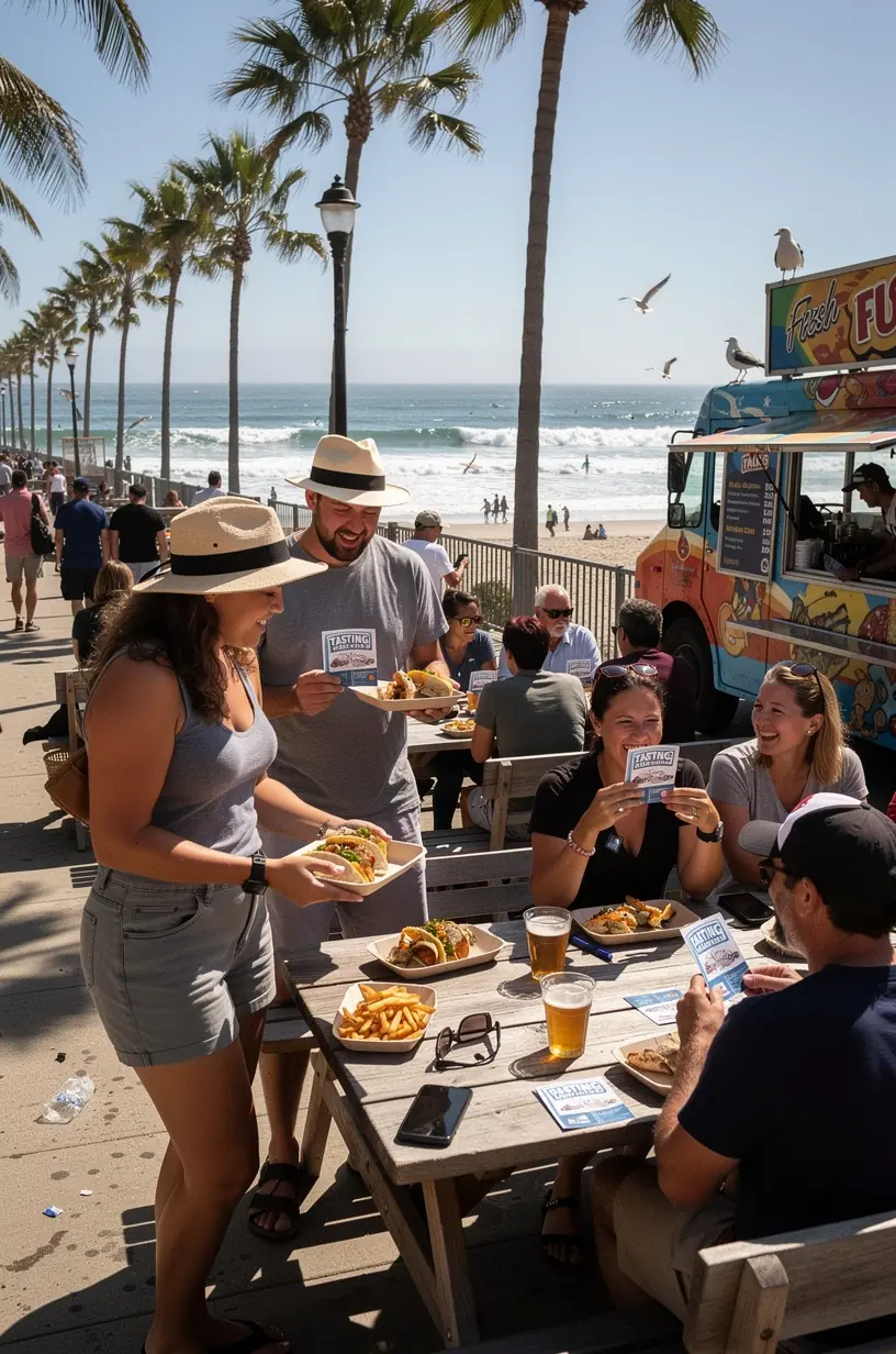 Профессиональный шеф-повар готовит разнообразные блюда для дегустации в локальном ресторане США.